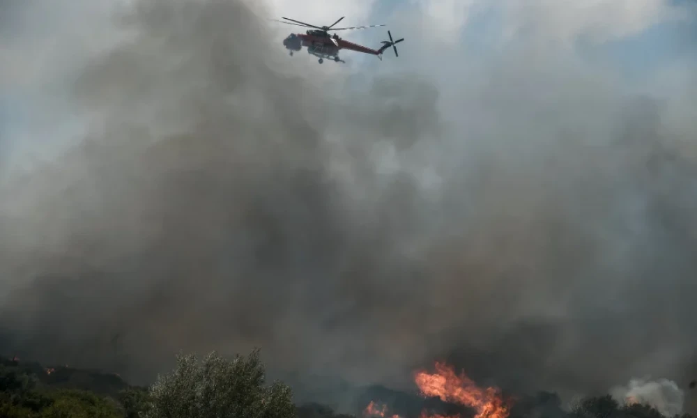 Συναγερμός στην Πυροσβεστική: Μεγάλες φωτιές σε Εύβοια και Ναύπακτο! Ισχυροί άνεμοι- Στον αγώνα εναέρια μέσα